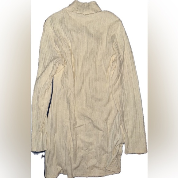 OGL long sleeved ribbed tunic top/dress with slit XL - Picture 2 of 4